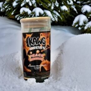 kaws rocks - peach skobbler