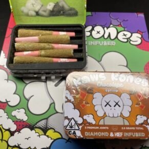 KAWS ORANGE KONES